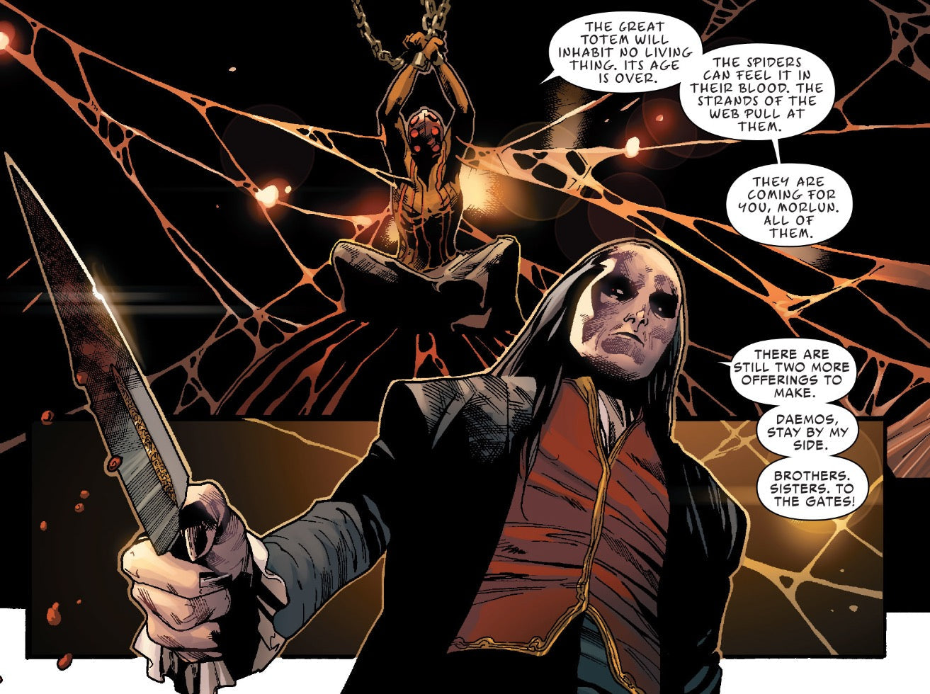 Daemos: la bestia de los Herederos, la encarnación de la violencia absoluta en el Spider-Verse