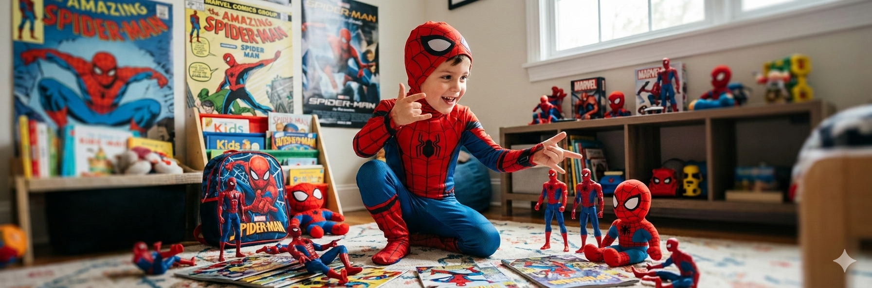 Por qué tu hijo está obsesionado con Spider-Man (y por qué es algo bueno)
