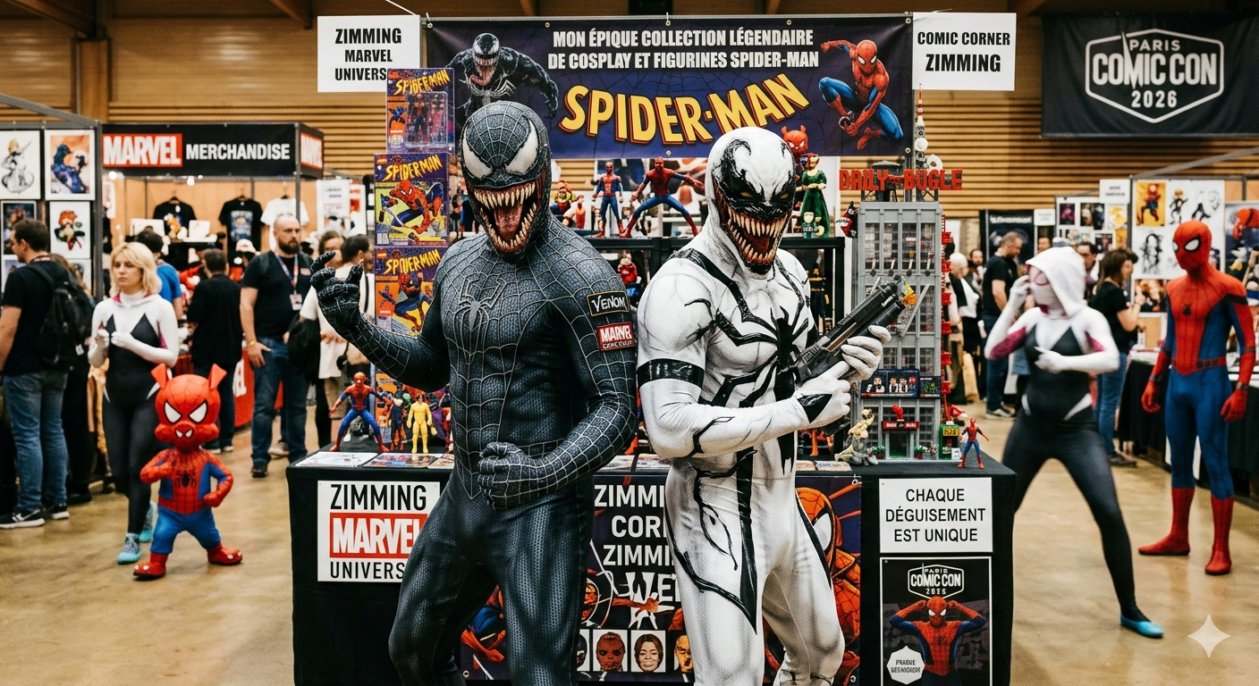 Disfraz de Spider-Man Symbiote, Venom y Anti-Venom: La guía del cosplay del lado oscuro