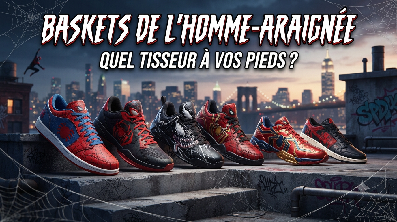 Zapatillas Spider-Man por héroe: ¿qué Trepamuros a tus pies?