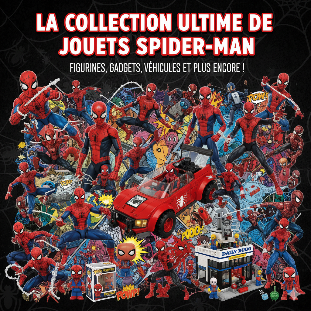 Guía de juguetes de Spider-Man según la edad del niño: ideas divertidas, educativas y geniales ideas para regalar.