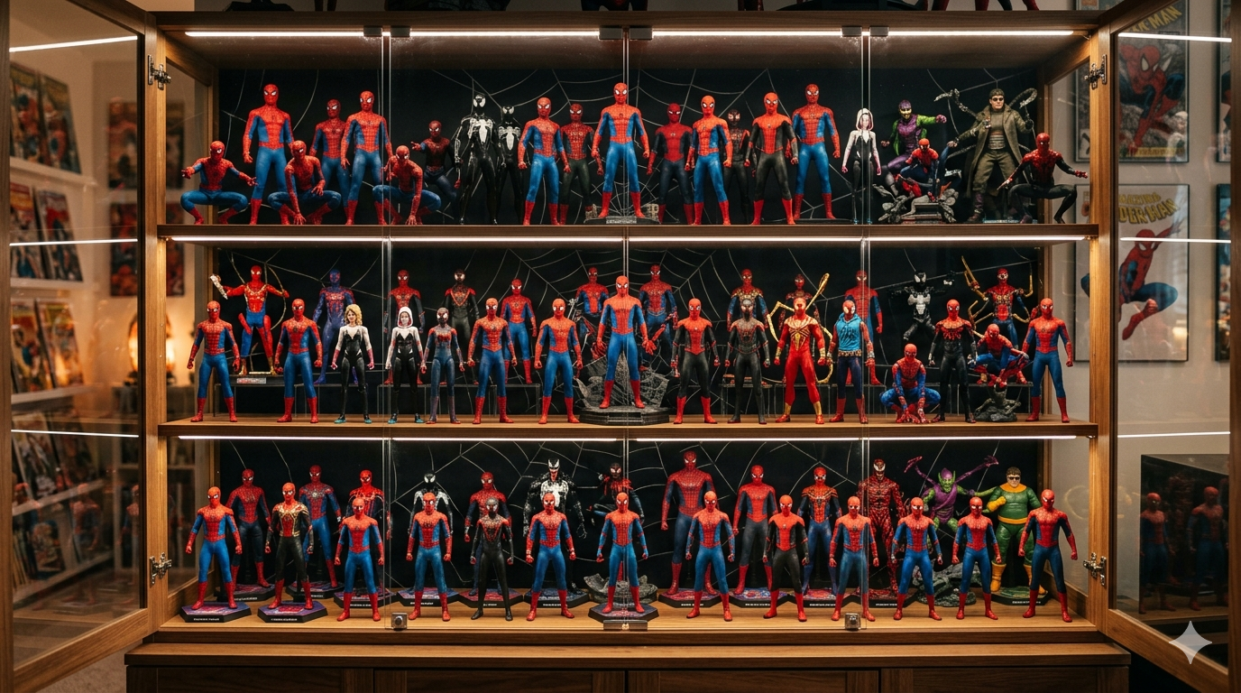 Figuras de Spider-Man: guía completa de personajes y versiones coleccionables