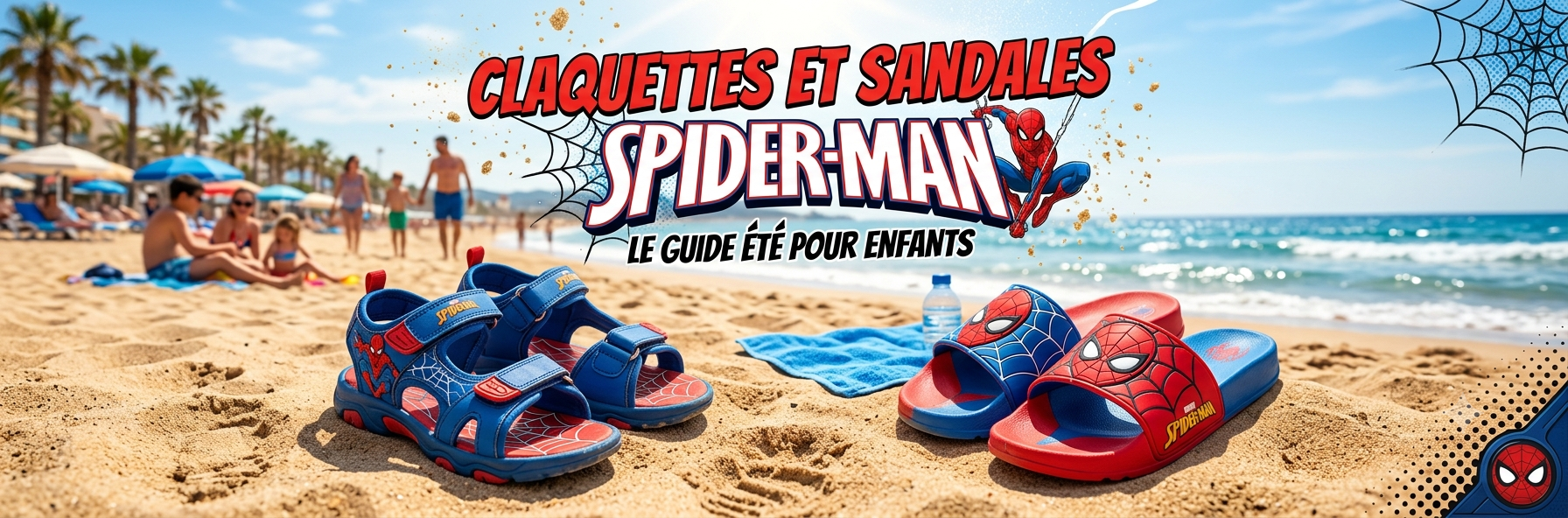 Chanclas y sandalias de Spider-Man: ¿qué par elegir?