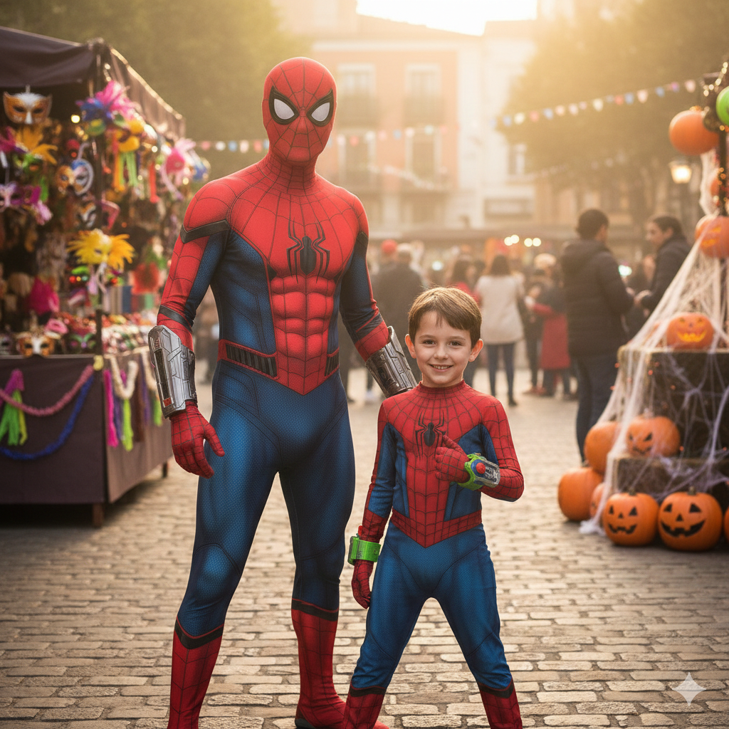 Disfraz y traje de Spider-Man para Carnaval y Halloween: ¿cómo elegir el modelo adecuado para adultos y niños?