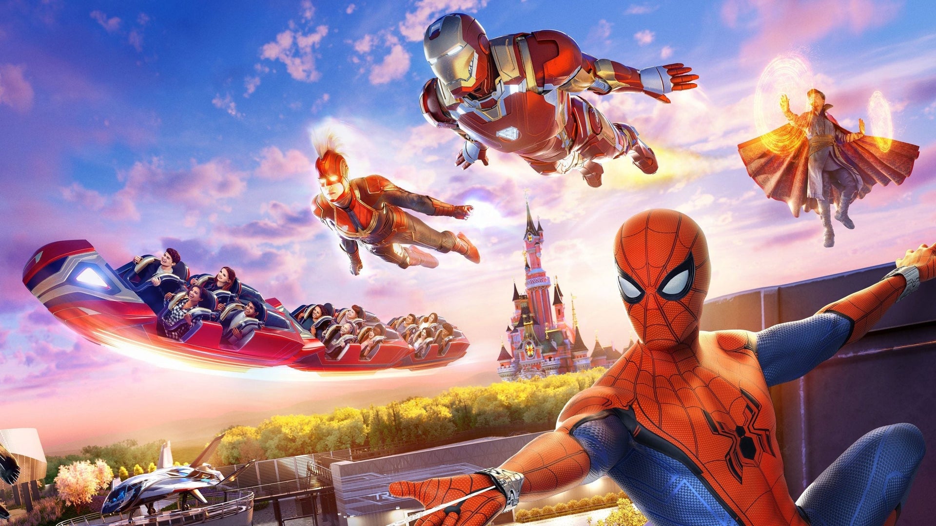 Spider-Man en Disneyland París: Inmersión total en el Campus de los Vengadores