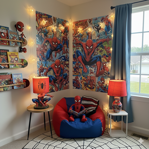 ¿Qué lámpara de Spider-Man deberías elegir según la edad y el uso previsto? 