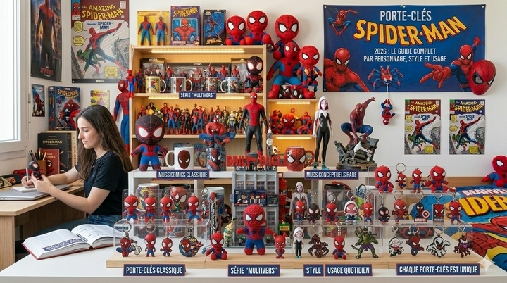 Llaveros de Spider-Man 2026: la guía completa por personaje, estilo y uso