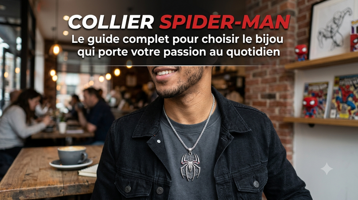 Collar Spider-Man: la guía completa para elegir la joya que llevará tu pasión a diario