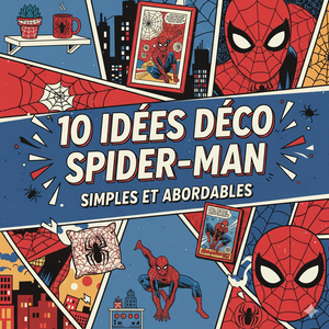 10 ideas sencillas y económicas para decorar al Spider-Man 