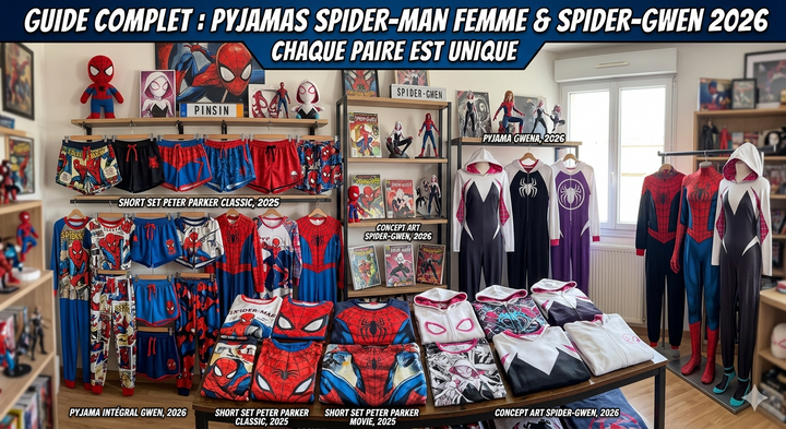 Pijama de Spider-Man para mujer y Spider-Gwen 2026: La guía completa