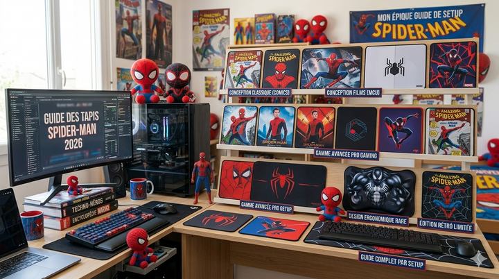Alfombrilla de Ratón Spider-Man 2026: La Guía Completa por Diseño y Configuración