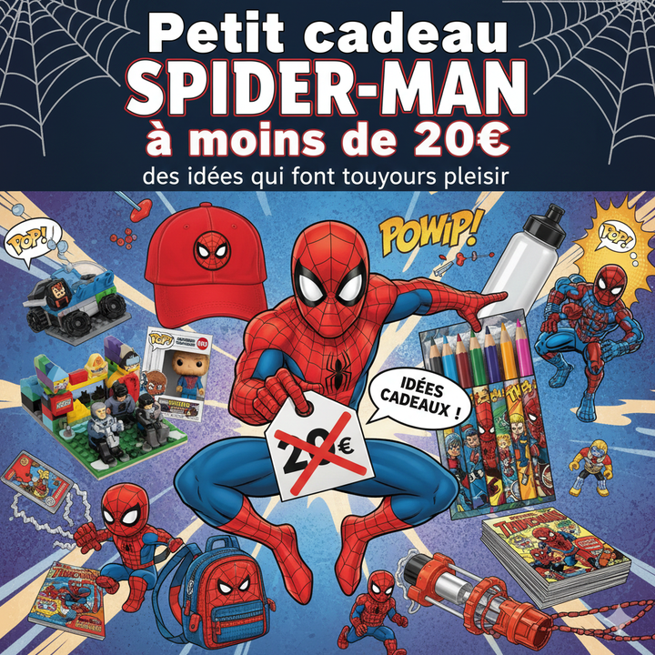 Pequeños regalos de Spider-Man por menos de 20€: ideas que siempre gustan 