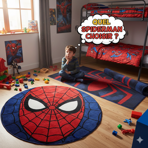 ¿Qué alfombra de Spider-Man deberías elegir? La guía definitiva para un dormitorio envolvente, cómodo y con estilo. 