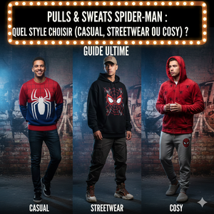 Suéteres y sudaderas de Spider-Man: ¿Qué estilo elegir (casual, informal o cómodo)? La guía definitiva 