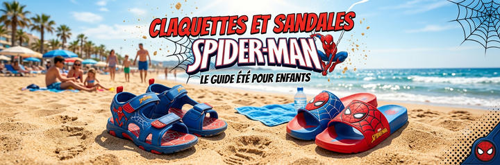 Chanclas y sandalias de Spider-Man: ¿qué par elegir?