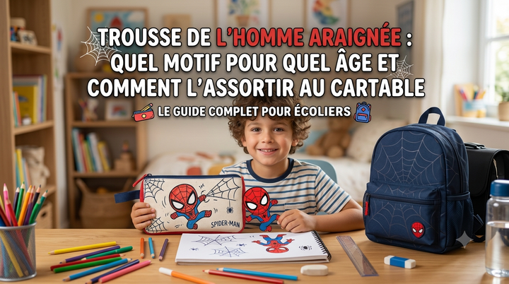 Estuche de Spider-Man: qué diseño para cada edad y cómo combinarlo con la mochila