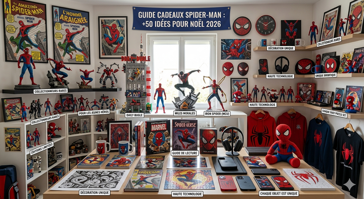 Guía de regalos de Spider-Man para Navidad 2026: 50+ ideas que le harán brillar los ojos