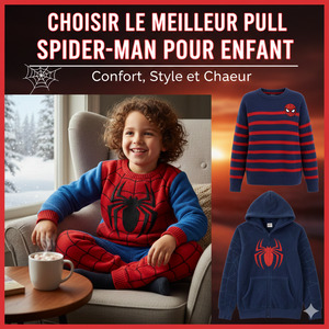 Elegir el mejor suéter de Spider-Man para niños: comodidad, estilo y calidez 