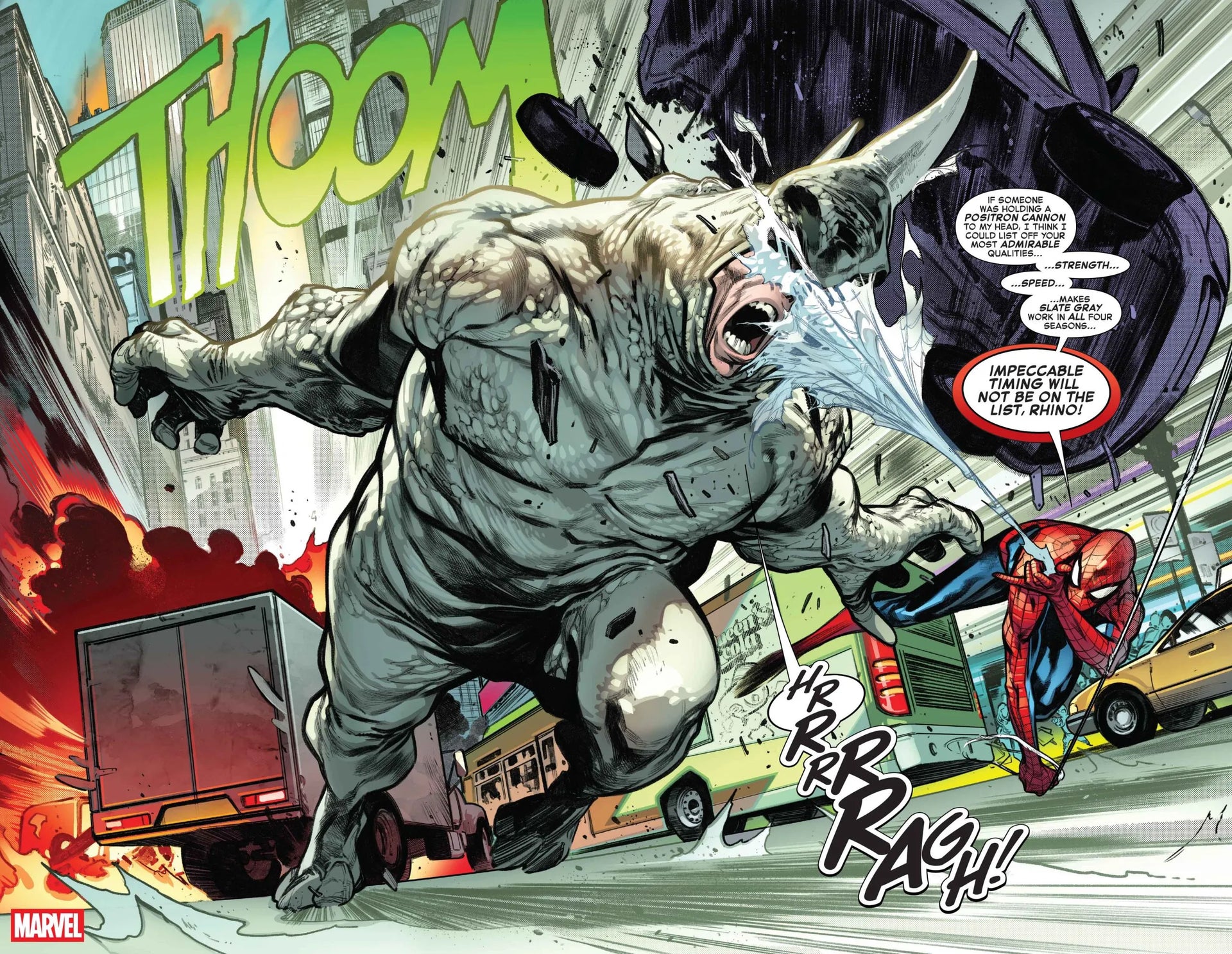 Rhino: Un monstruo de poder puro en el universo de Spider-Man.