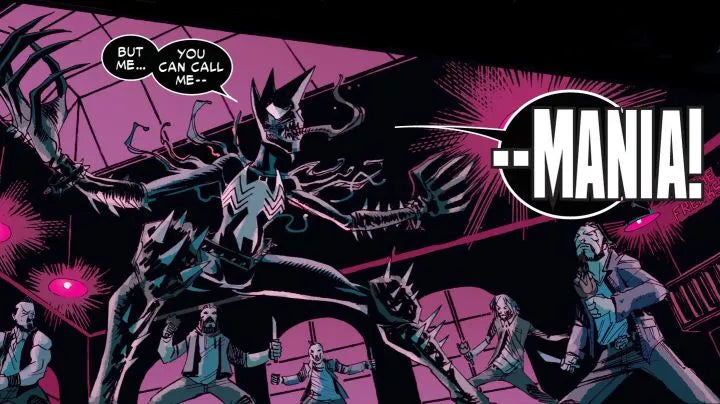 Mania: el simbionte de Andi Benton, la heredera del Agente Venom
