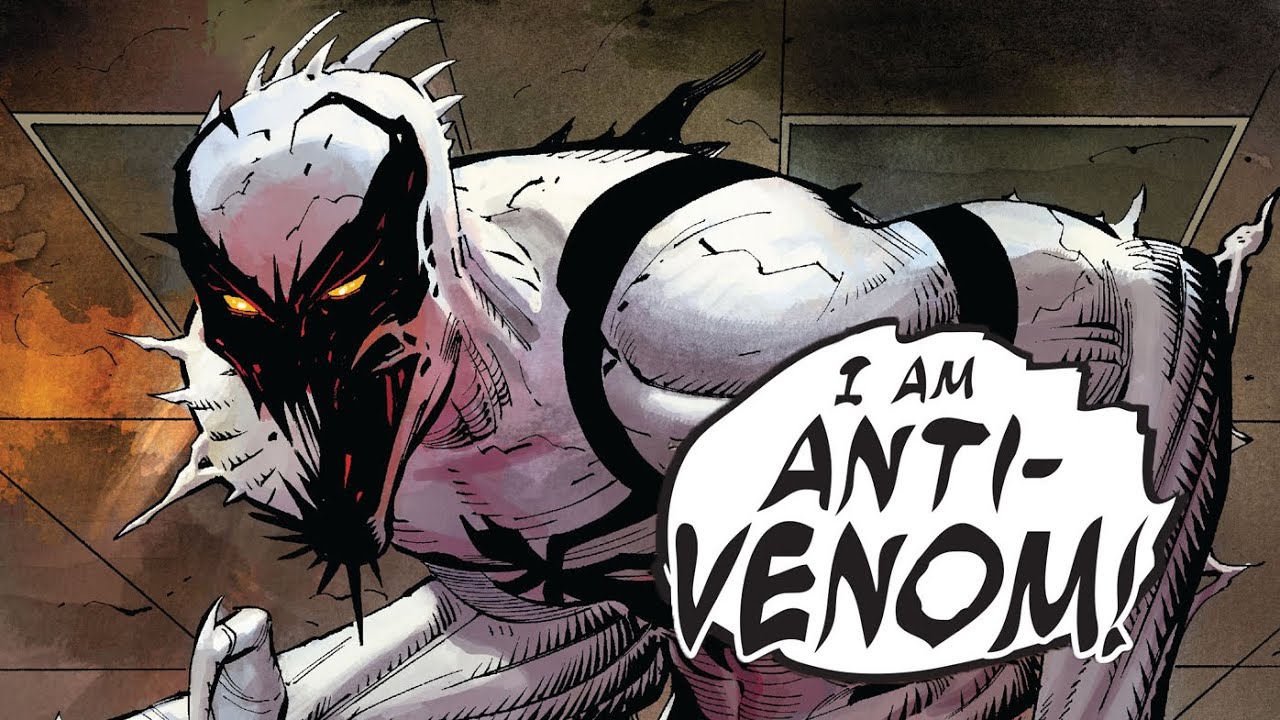 Anti-Venom: la redención heroica de Eddie Brock y el simbionte blanco que cura