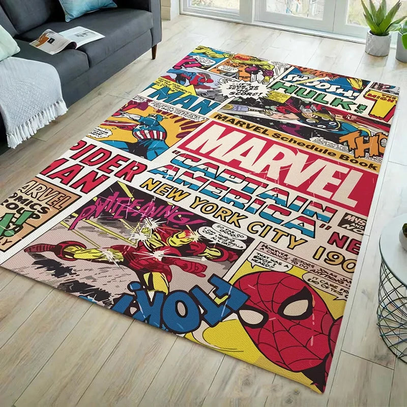 Tapis Spider-Man Marvel Bande Dessinée