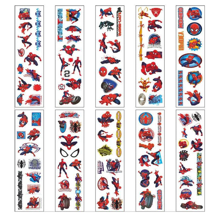 Tatouages Spider-Man pour Enfant