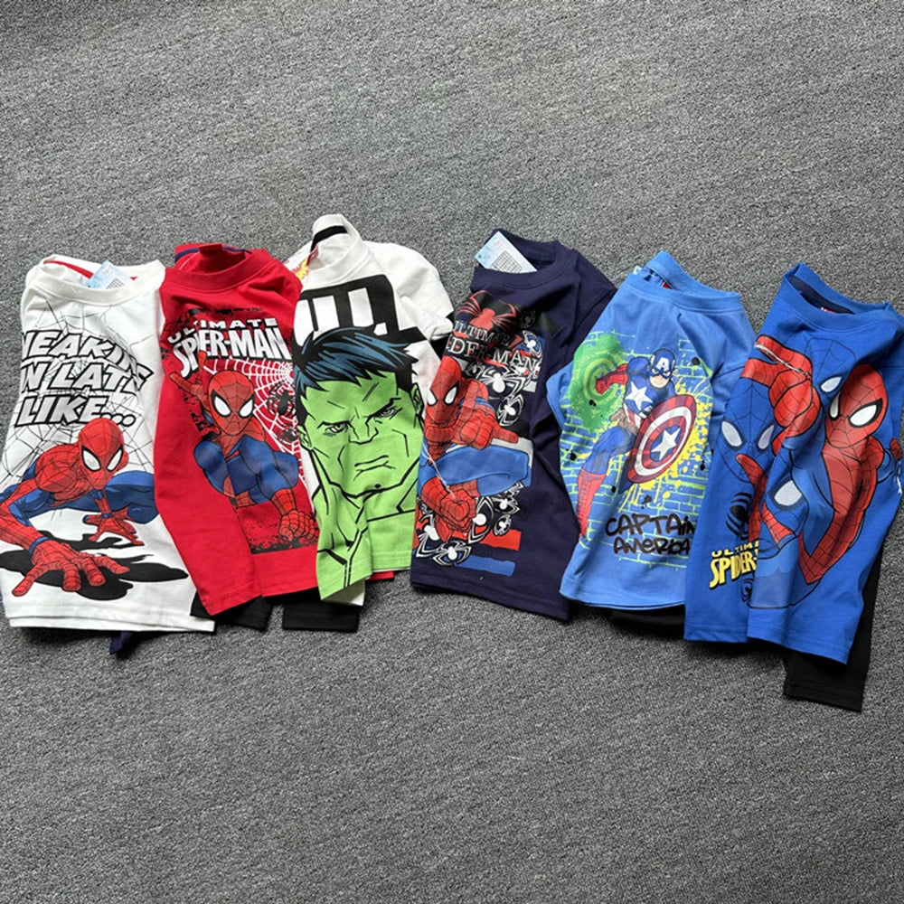 T-Shirt Spider-Man Manche Longue pour Enfant Graphique