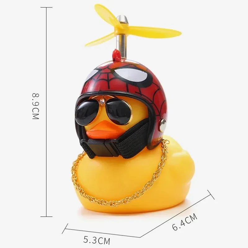 Figurine Canard en plastique en Spider-Man