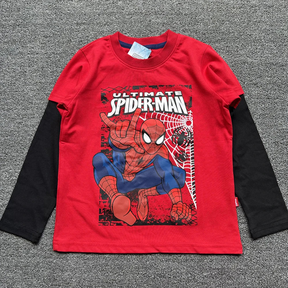 T-Shirt Spider-Man Manche Longue pour Enfant Peter Parker