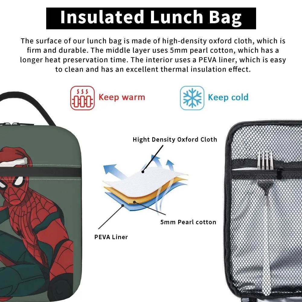 Lunch Bag Spider-Man avec le Bonnet de Noël