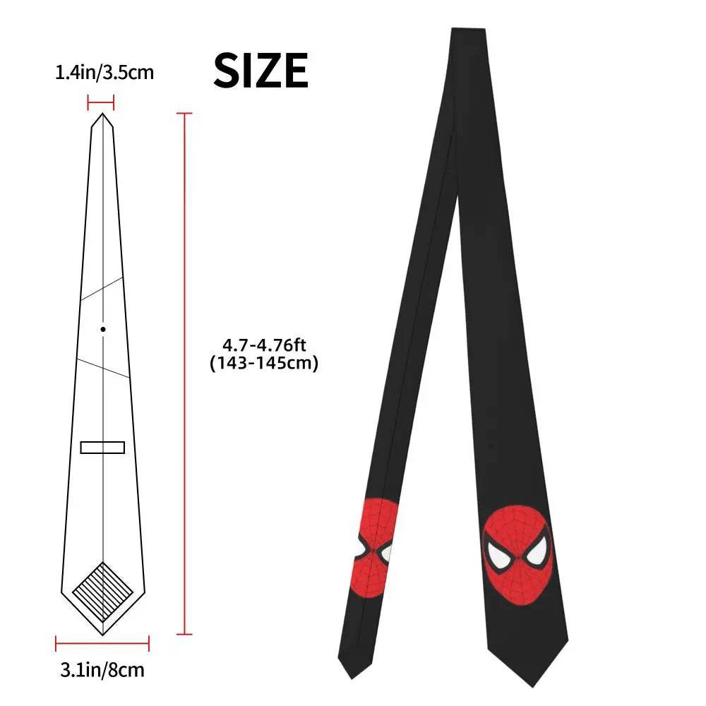 Cravate Spider-Man Blanche et Rouge