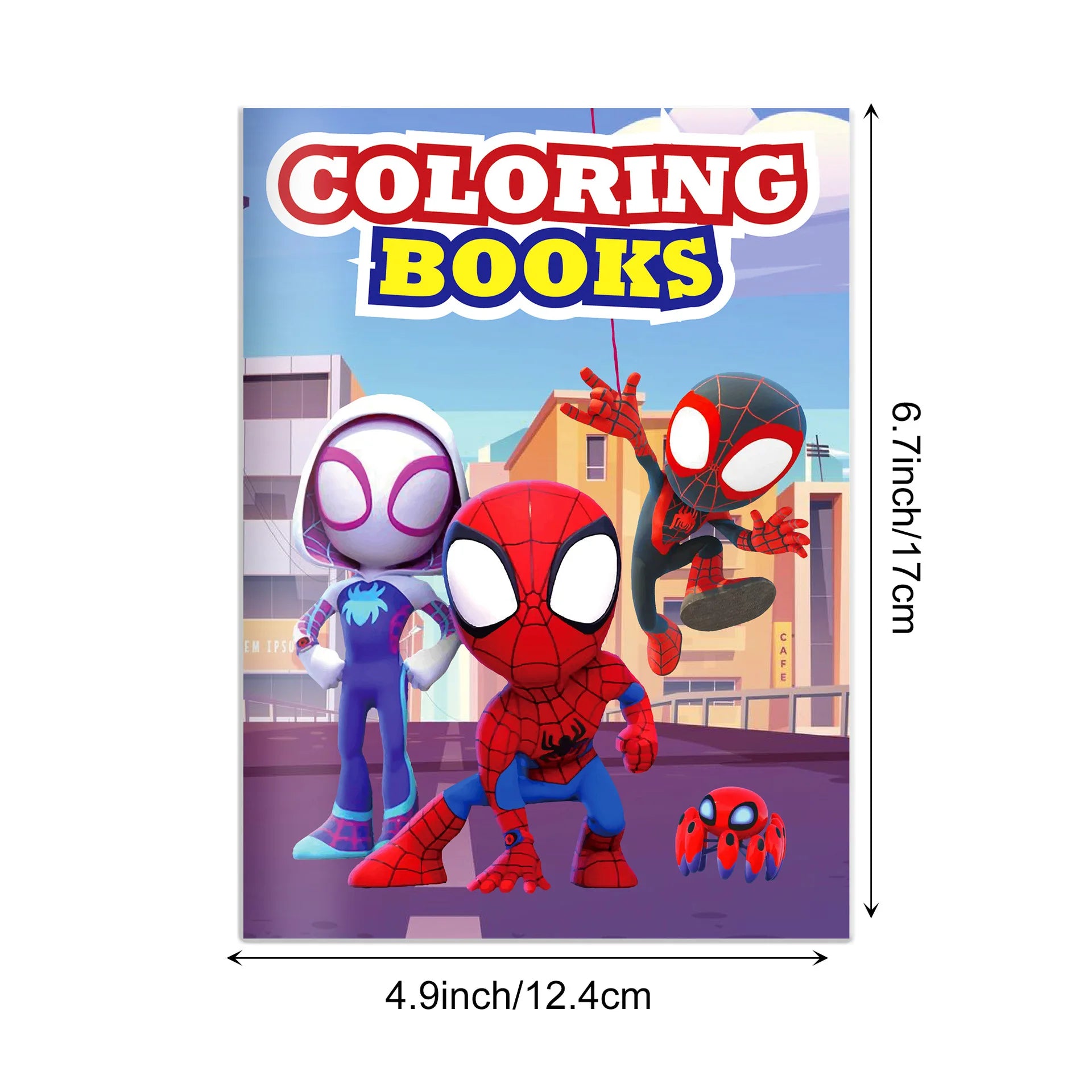 Livre de Dessin et Coloriage Spider-Man