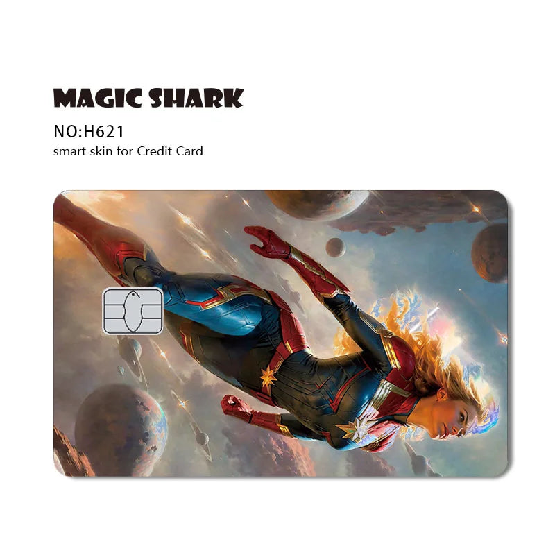 Autocollant de Carte Bancaire Spider-Man et Symbiote