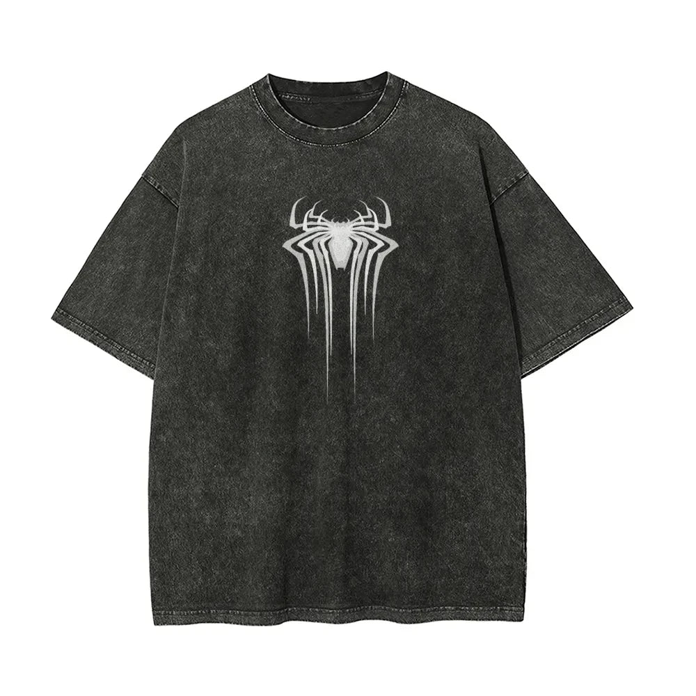 T-Shirt Oversize Spider-Man Noir - Symbiote