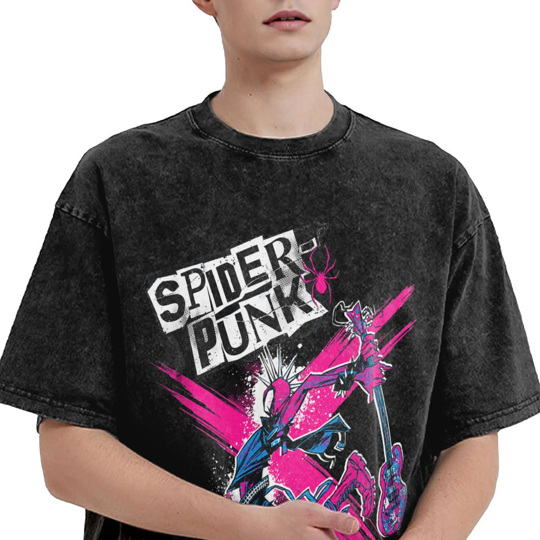 T-Shirt Spider-Man - Spider Punk