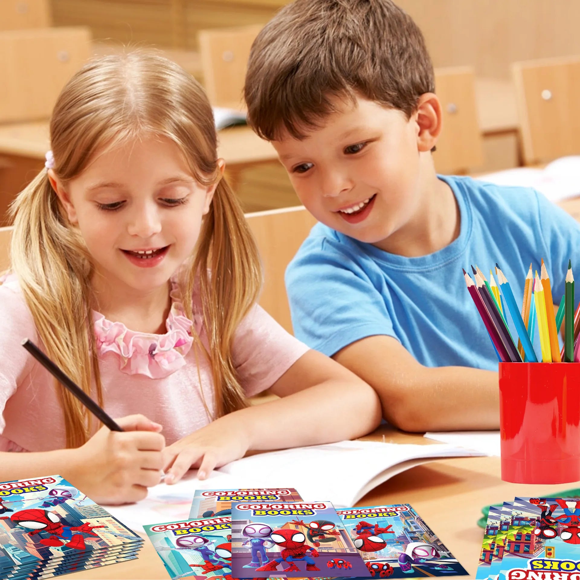 Livre de Dessin et Coloriage Spider-Man