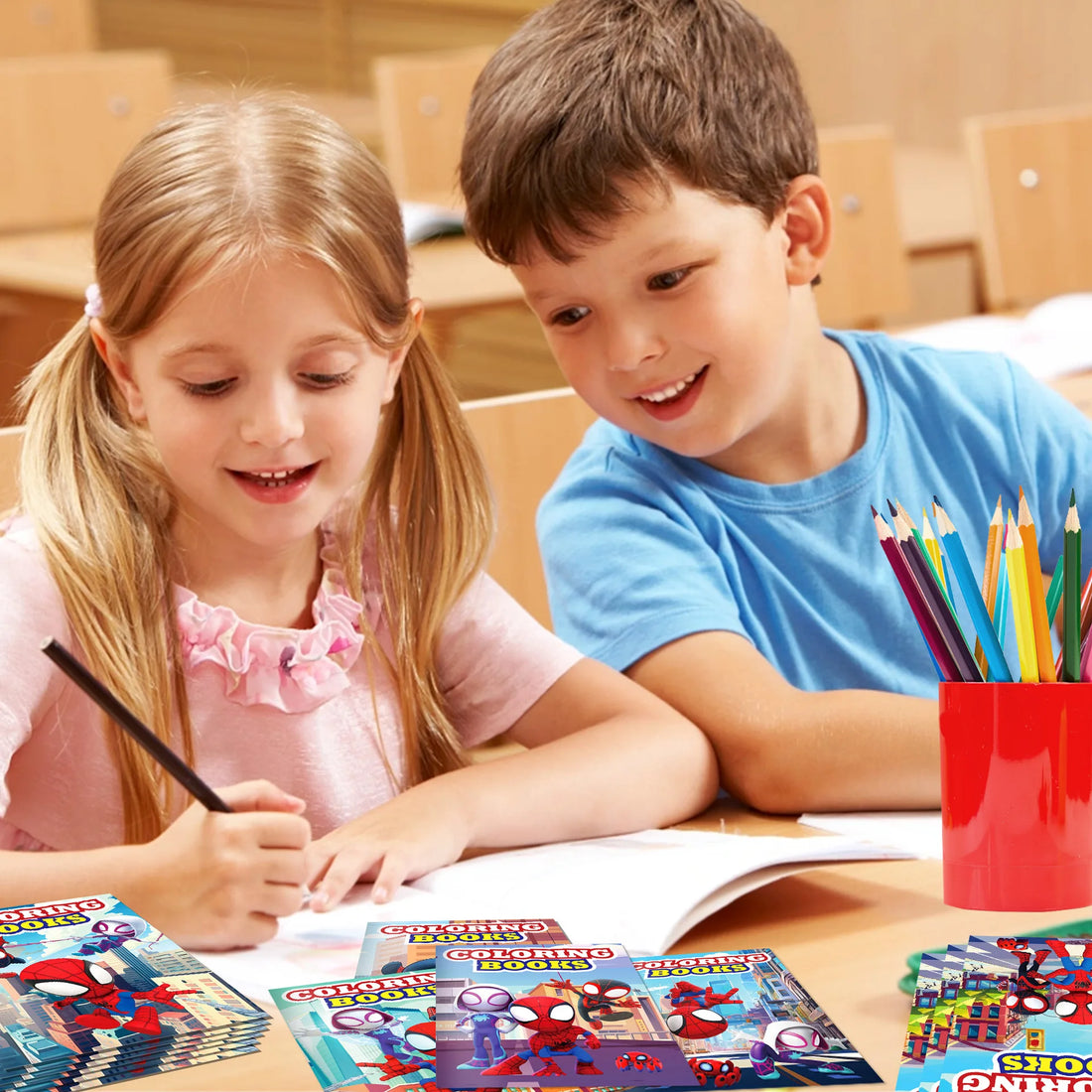 Livre de Dessin et Coloriage Spider-Man