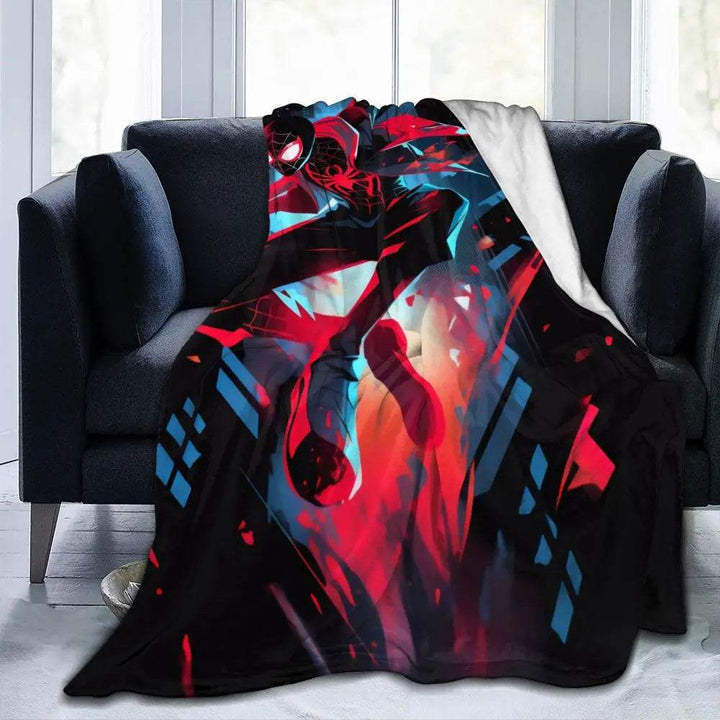 Plaid Spider-Man Miles Morales Graffiti