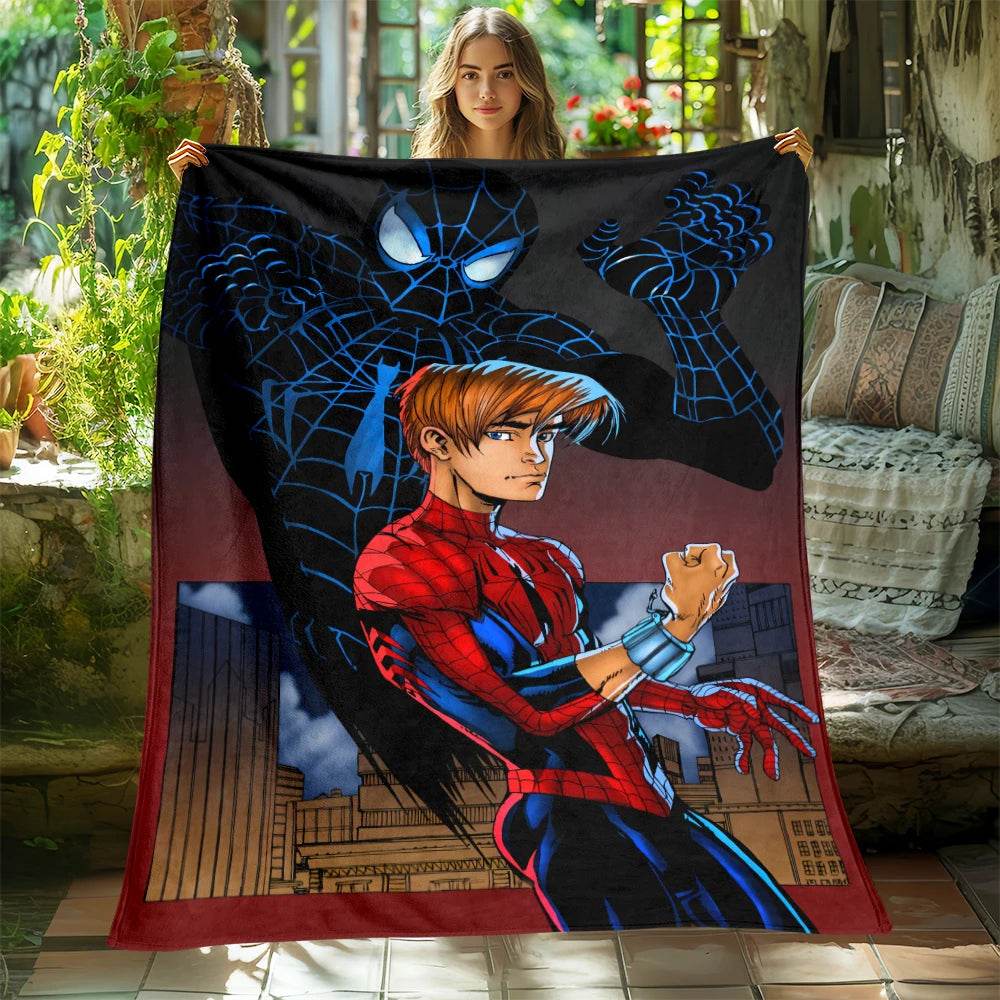 Couverture Plaid Spider-Man - Spiderpunk