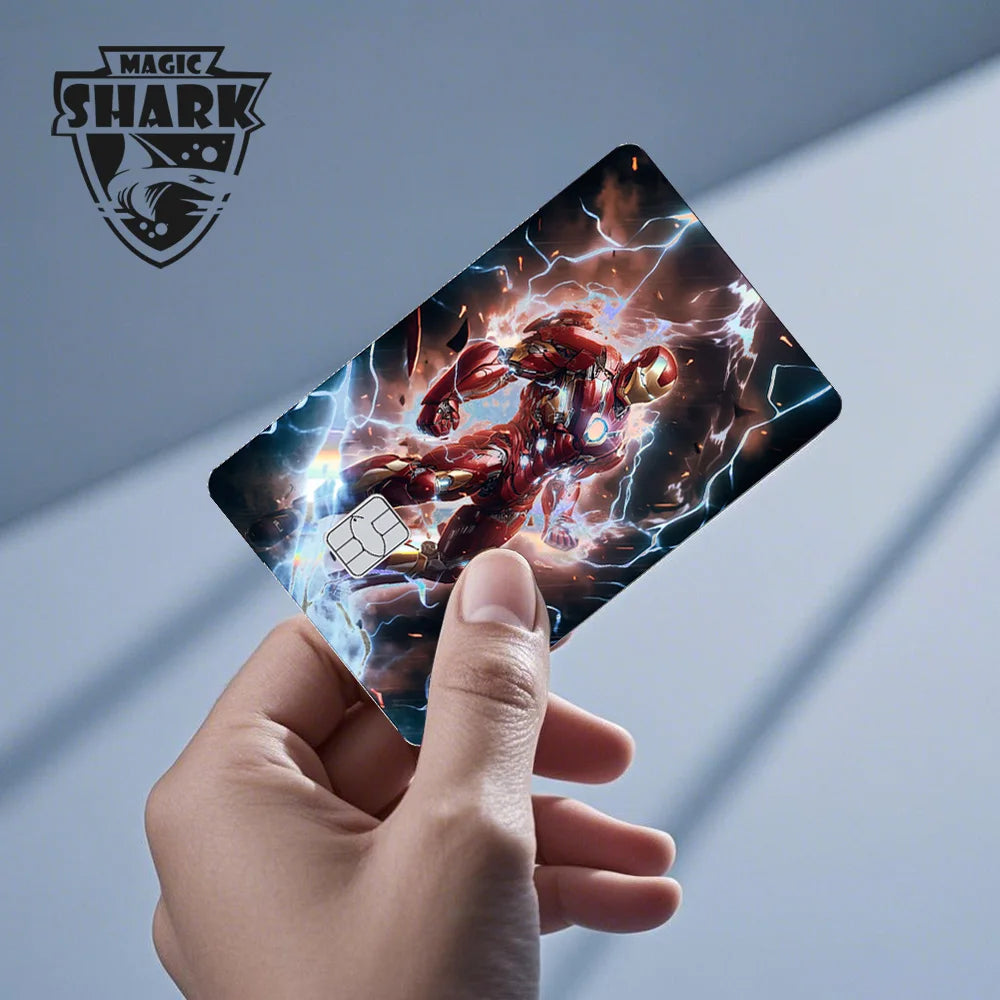 Autocollant de Carte Bancaire Spider-Man et Symbiote