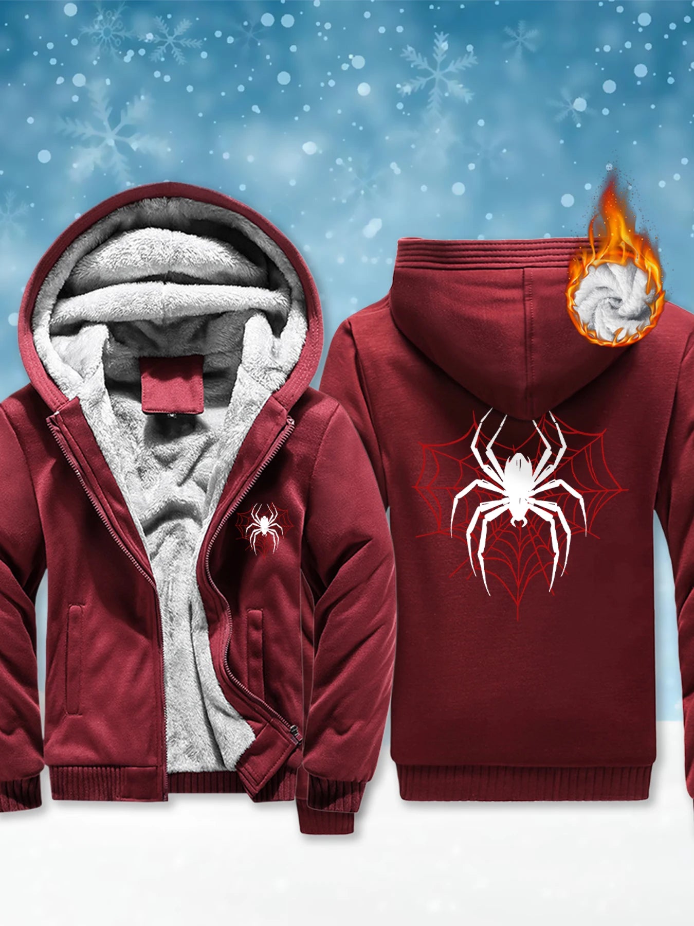 Veste Spider-Man pour Homme Chaude