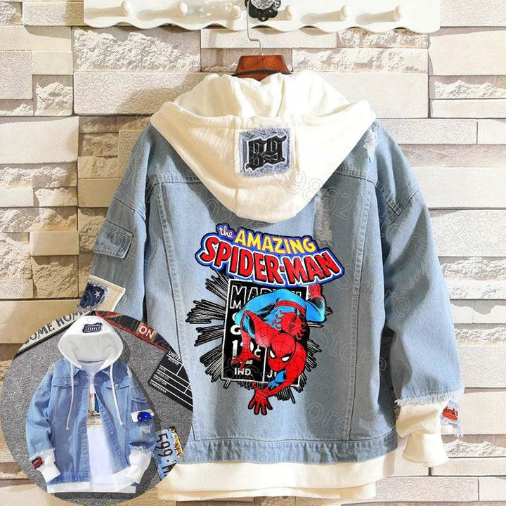 Veste en Jean Spider-Man
