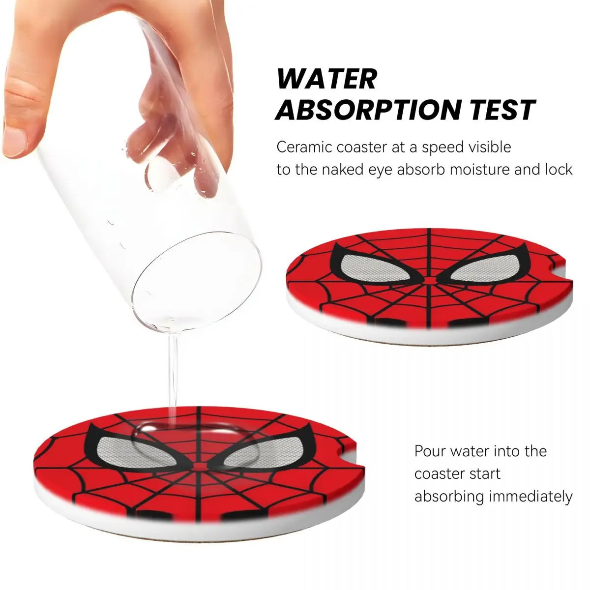Dessous de Verre Spider-Man Cartoon