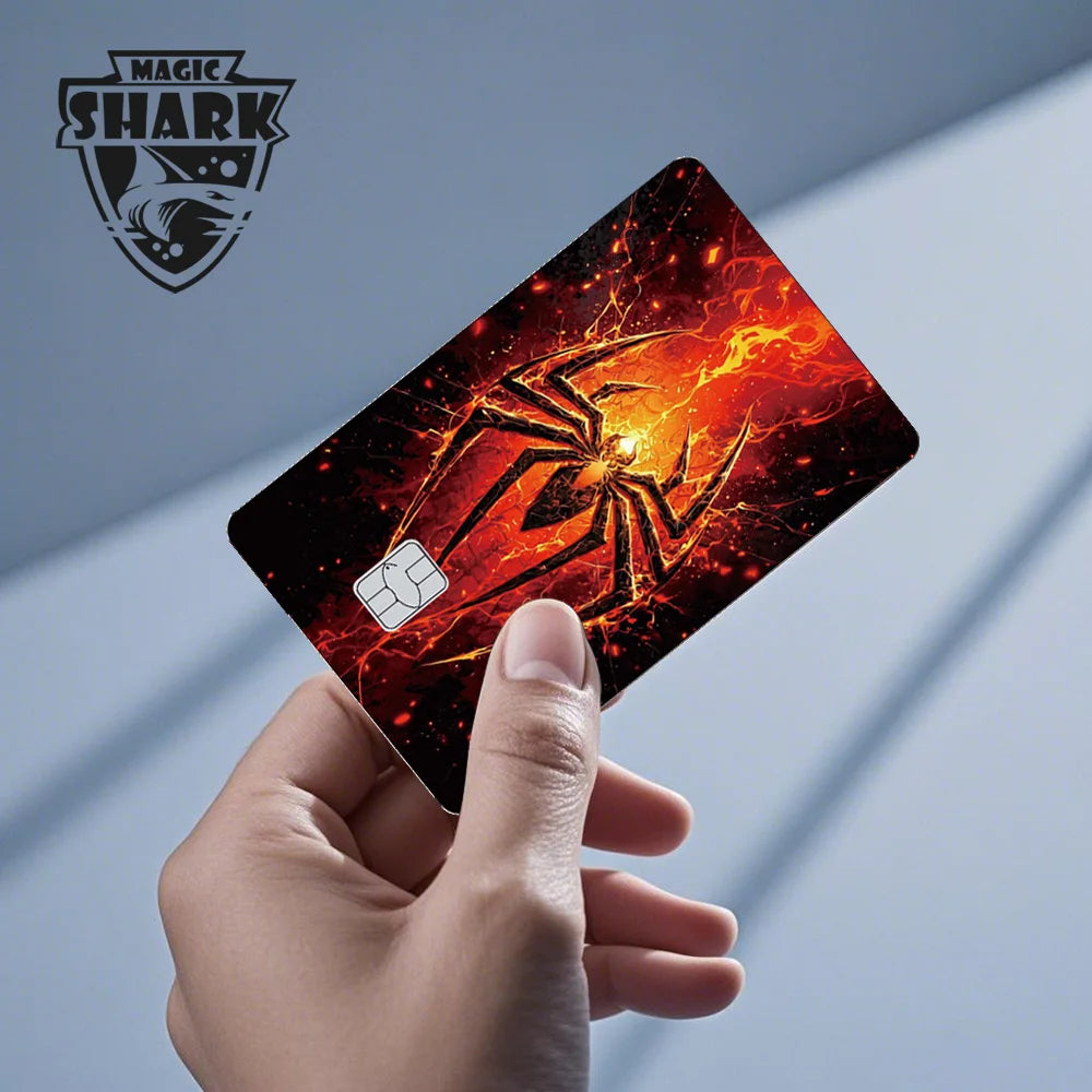 Autocollant de Carte Bancaire Spider-Man et Symbiote