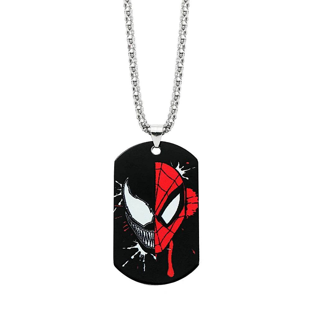 Collier Spider-Man et Venom