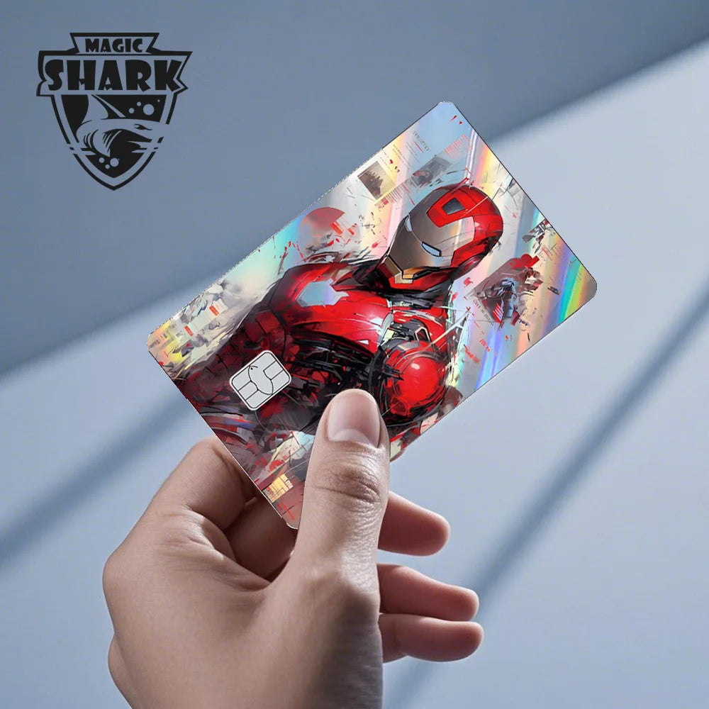 Autocollant de Carte Bancaire Spider-Man et Symbiote