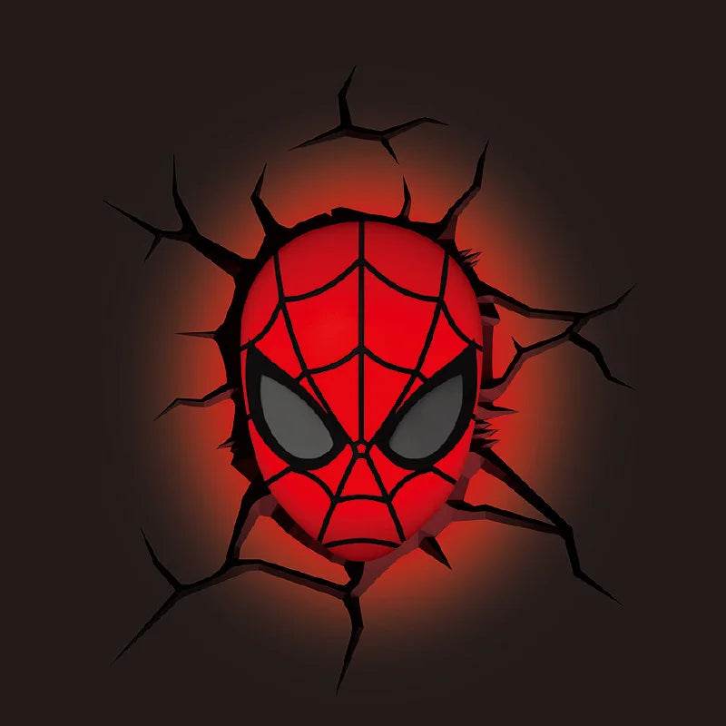 Lampe Veilleuse Masque Spider-Man