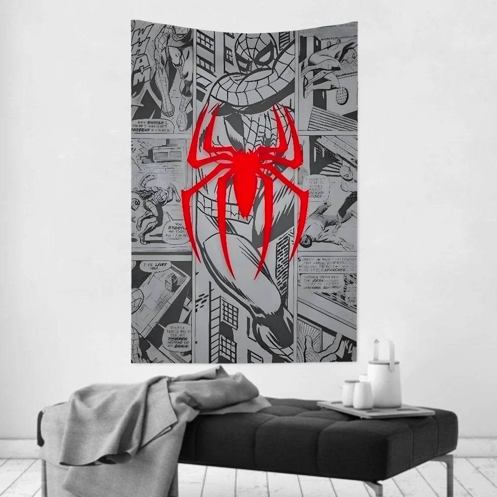 Tapisserie Spider-Man Bande Dessinée