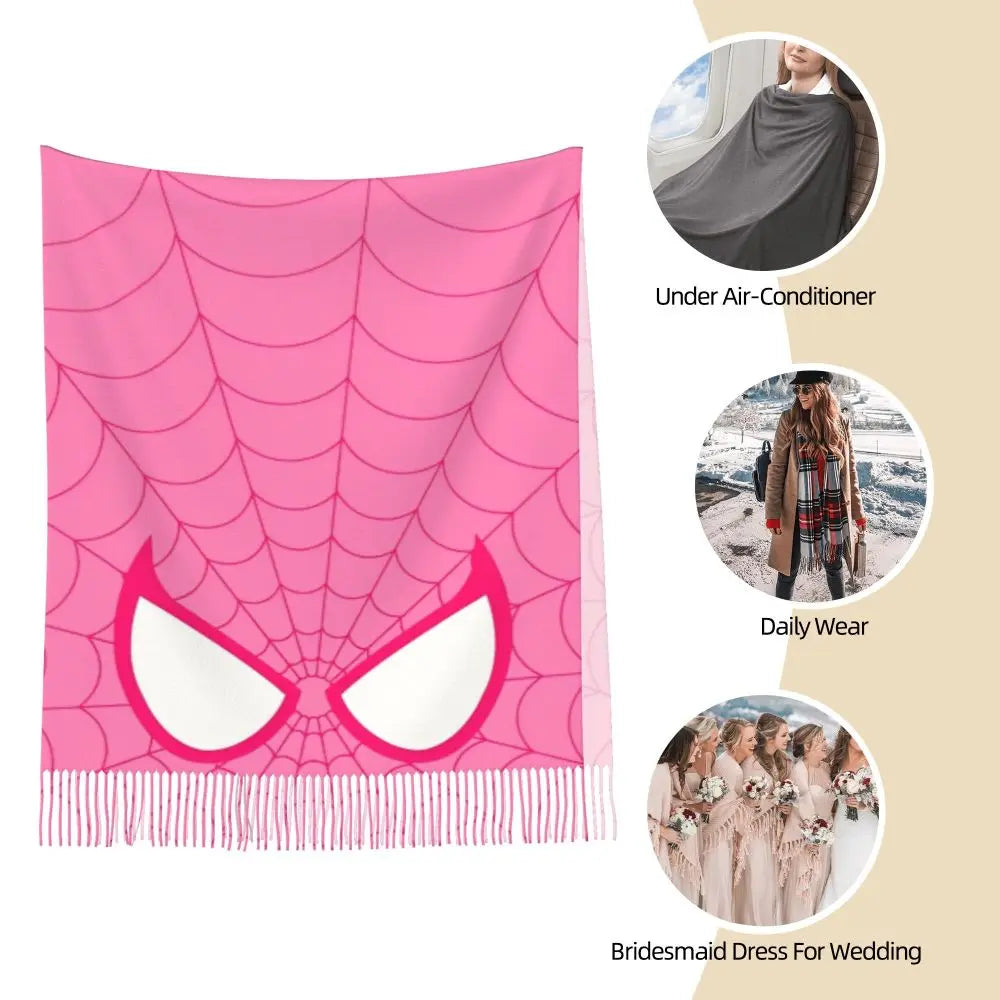 Châle Spider-Man et Hello Kitty